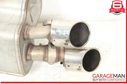 14-17 Maserati Ghibli Rear Left & Right Side Exhaust Muffler Tip Pipe Set of 2