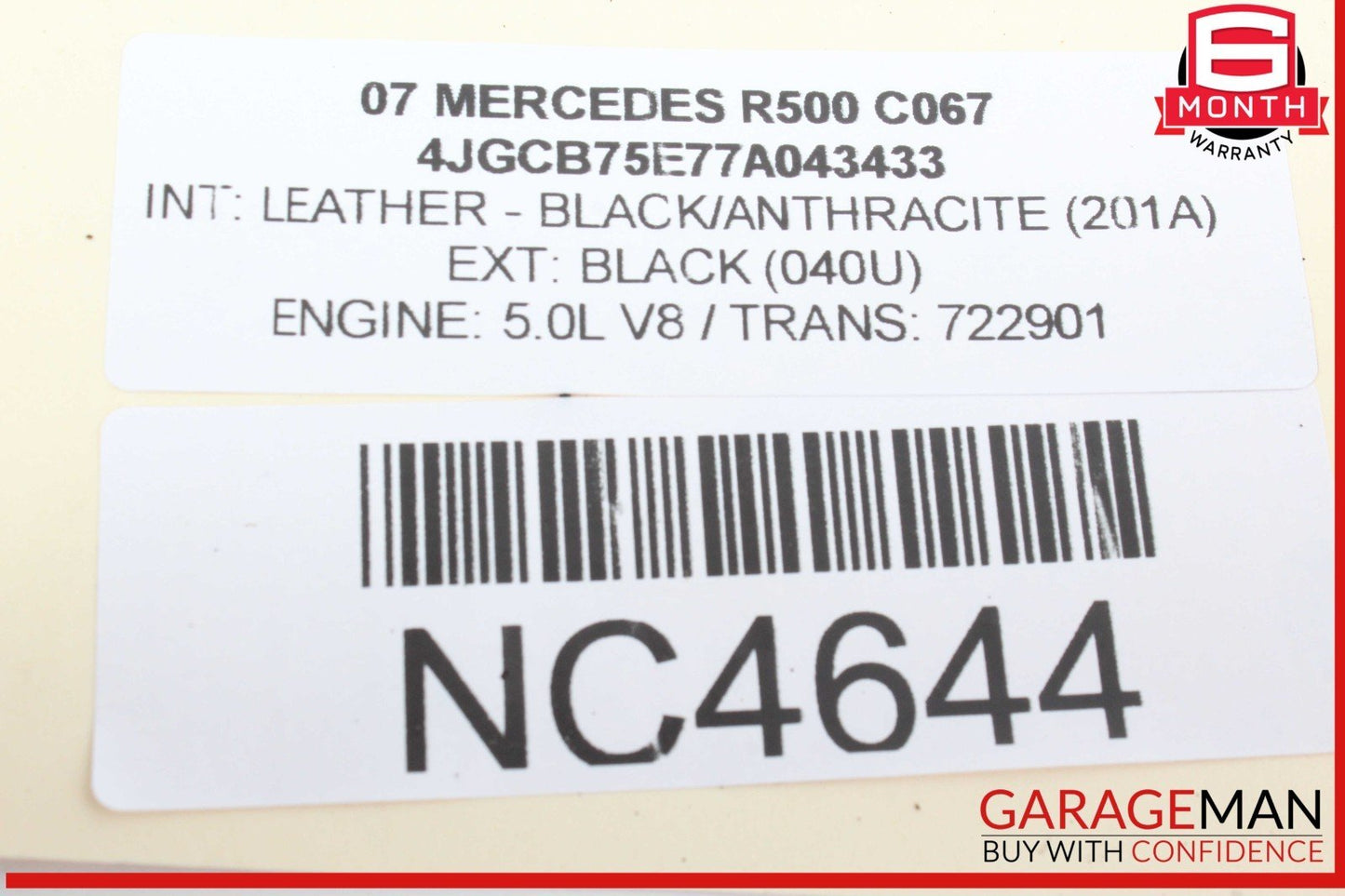 06-13 Mercedes W251 R500 R350 Rear Side Door Sound Audio Speakers Set of 2 OEM