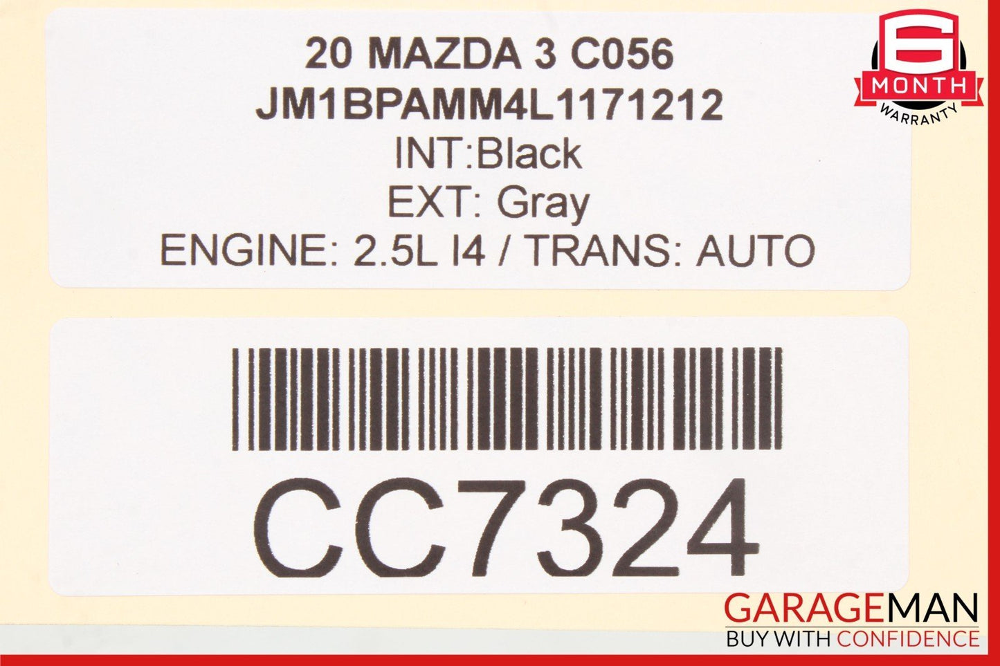 19-23 Mazda 3 Gas Fuel Tank Assembly BDTS-42-110 OEM