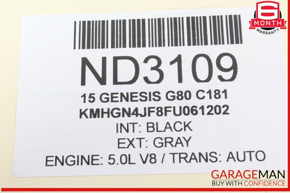 15-20 Hyundai Genesis G80 Front Cabin Fuse Relay Junction Box 91951-B1231 OEM