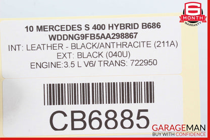 07-13 Mercedes W221 S400 S600 Trunk Lid Locking Hydraulic Pull Down Pump OEM
