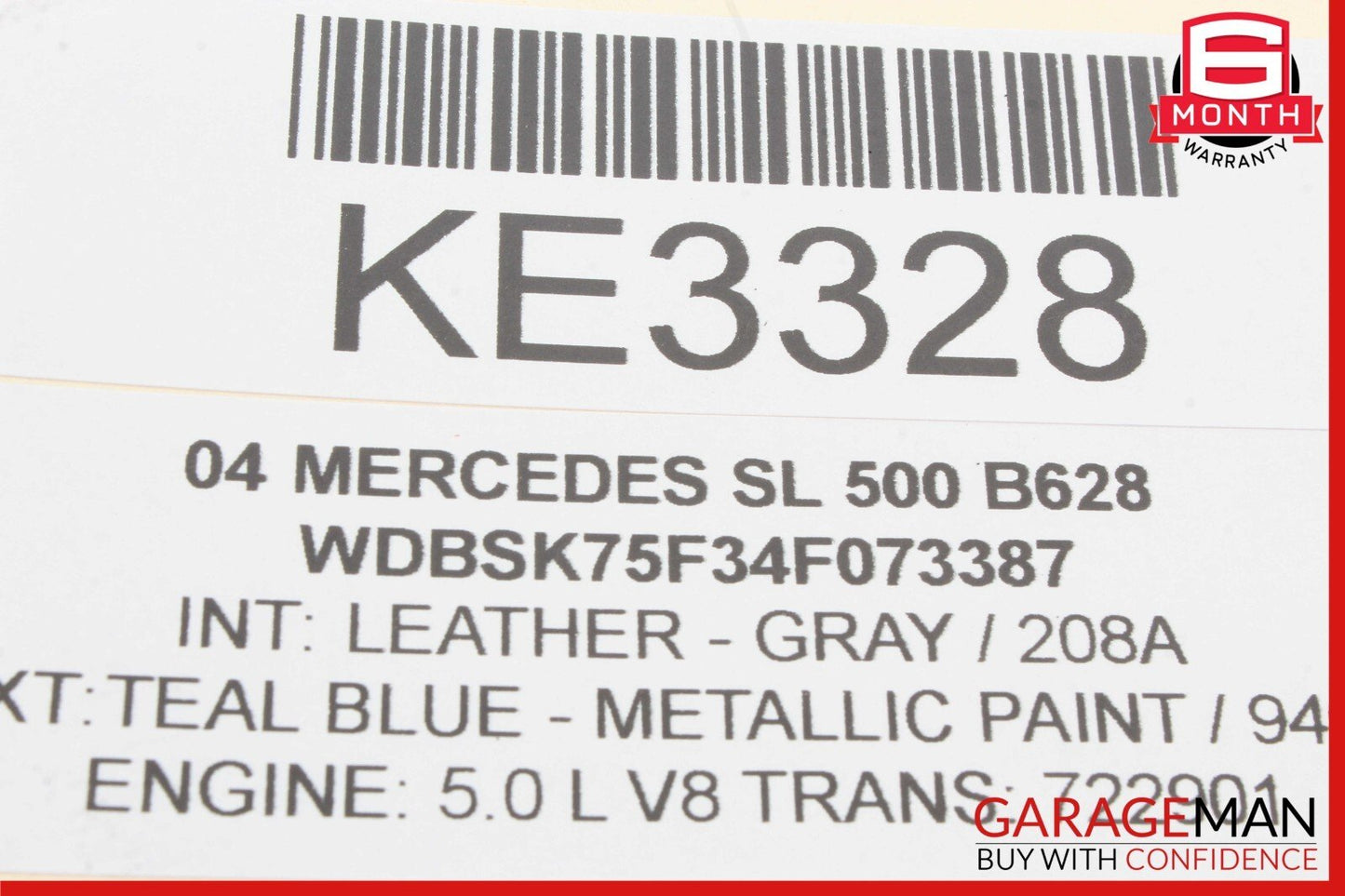 03-12 Mercedes R230 SL500 SL550 CLS550 E500 Rear Left Side Upper Control Arm OEM