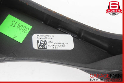 15-18 Mercedes W205 C300 C350e Center Console Trim Bezel OEM