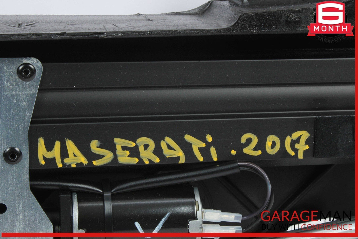 14-17 Maserati Ghibli Rear Parcel Shelf Trim Under Window Panel w/ Light OEM