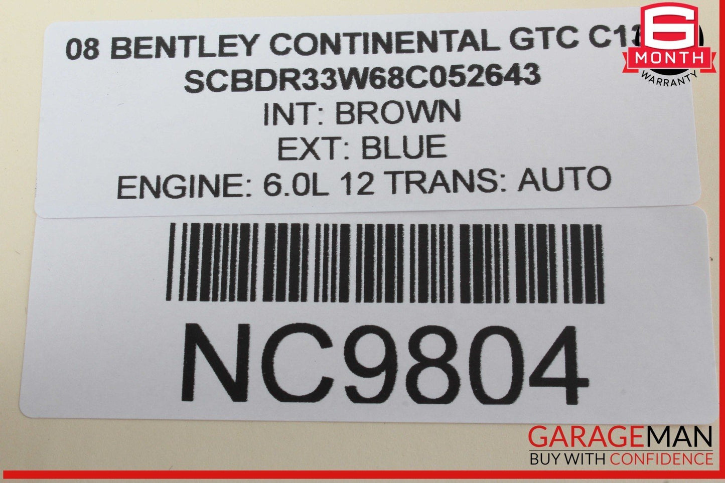07-11 Bentley Continental GTC Dash Dashboard Speaker Cover Grille OEM