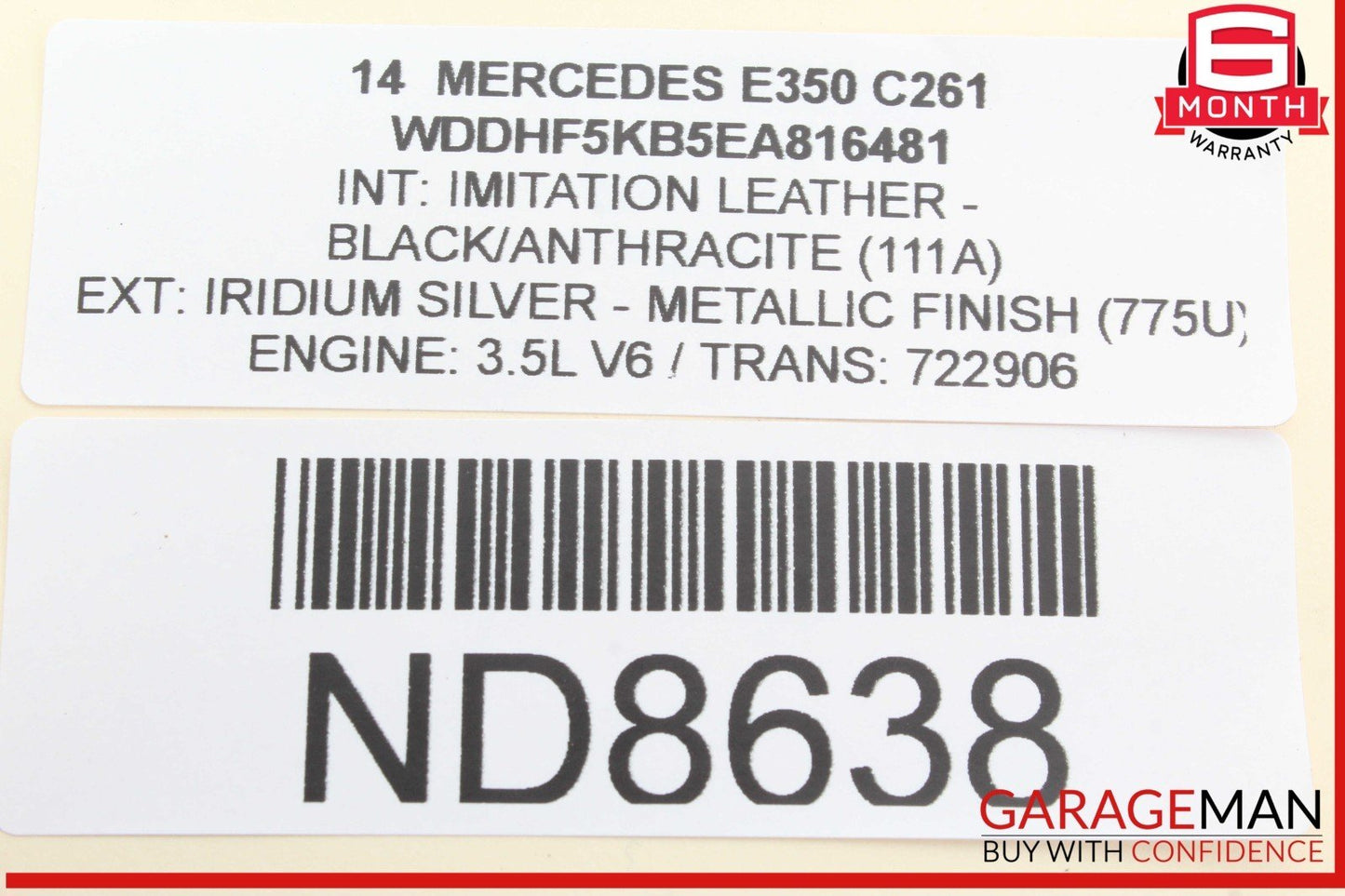 08-18 Mercedes W212 E350 Front Left and Right Side Door Audio Speaker OEM