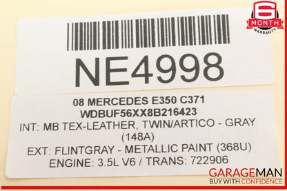 07-09 Mercedes W211 E350 E500 Rear Left & Right Side Door Audio Sound Speakers