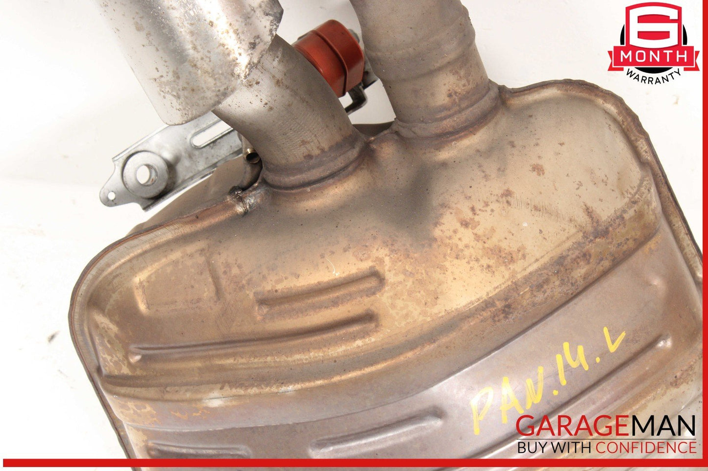 14-16 Porsche Panamera 970 E-Hybrid Exhaust Muffler Right & Left Set OEM