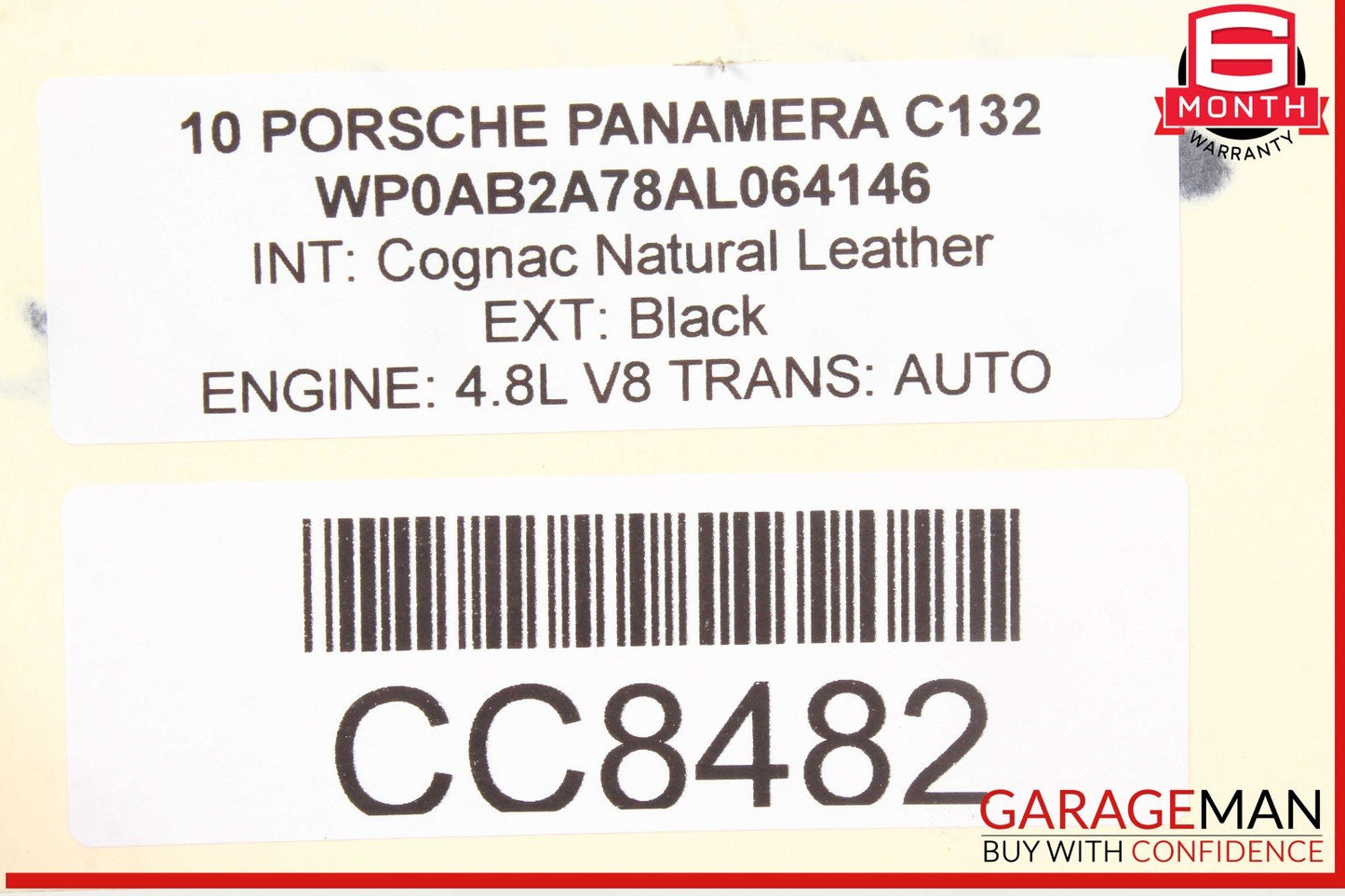 10-13 Porsche Panamera 970 Engine Cooling Radiator AC A/C Condenser Assembly