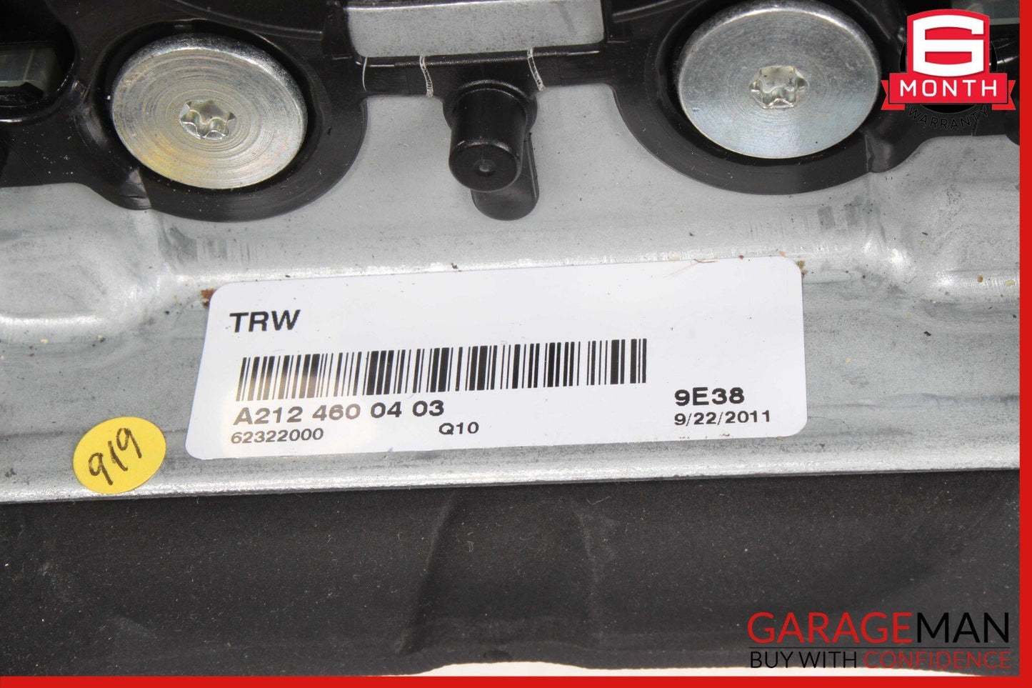10-13 Mercedes W212 E350 E550 E400 Steering Wheel w/ Paddle Shifters OEM