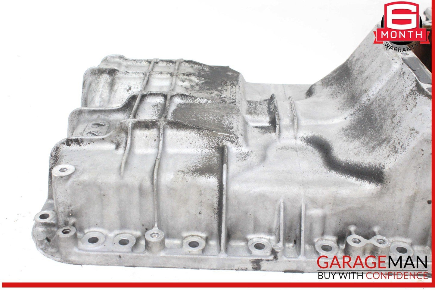 05-11 Mercedes W211 E350 Engine Upper Oil Sump Baffle Pan 2720142102 OEM