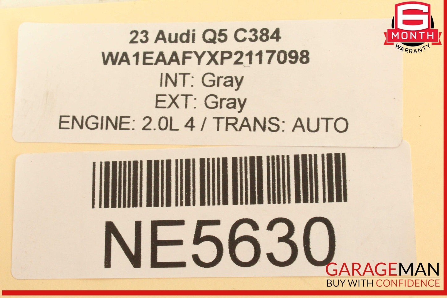 18-24 Audi Q5 2.0L Electric Power Steering Gear Rack 4K1423055P OEM