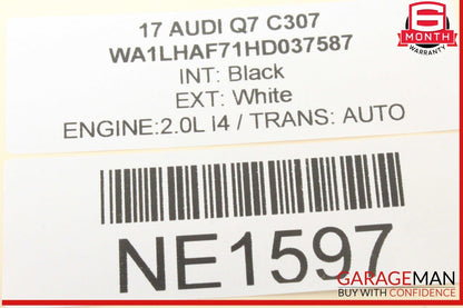 17-24 Audi Q7 Rear Tailgate Trunk Lid Lock Latch Actuator w/ Motor OEM