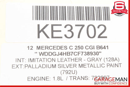 08-17 Mercedes W204 C250 E350 Rear Right / Left Side Upper Control Arm OEM
