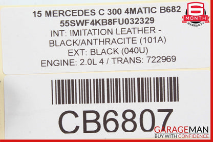 15-20 Mercedes W205 C300 C400 Front Left Wheel Spindle Knuckle Hub Bearing OEM
