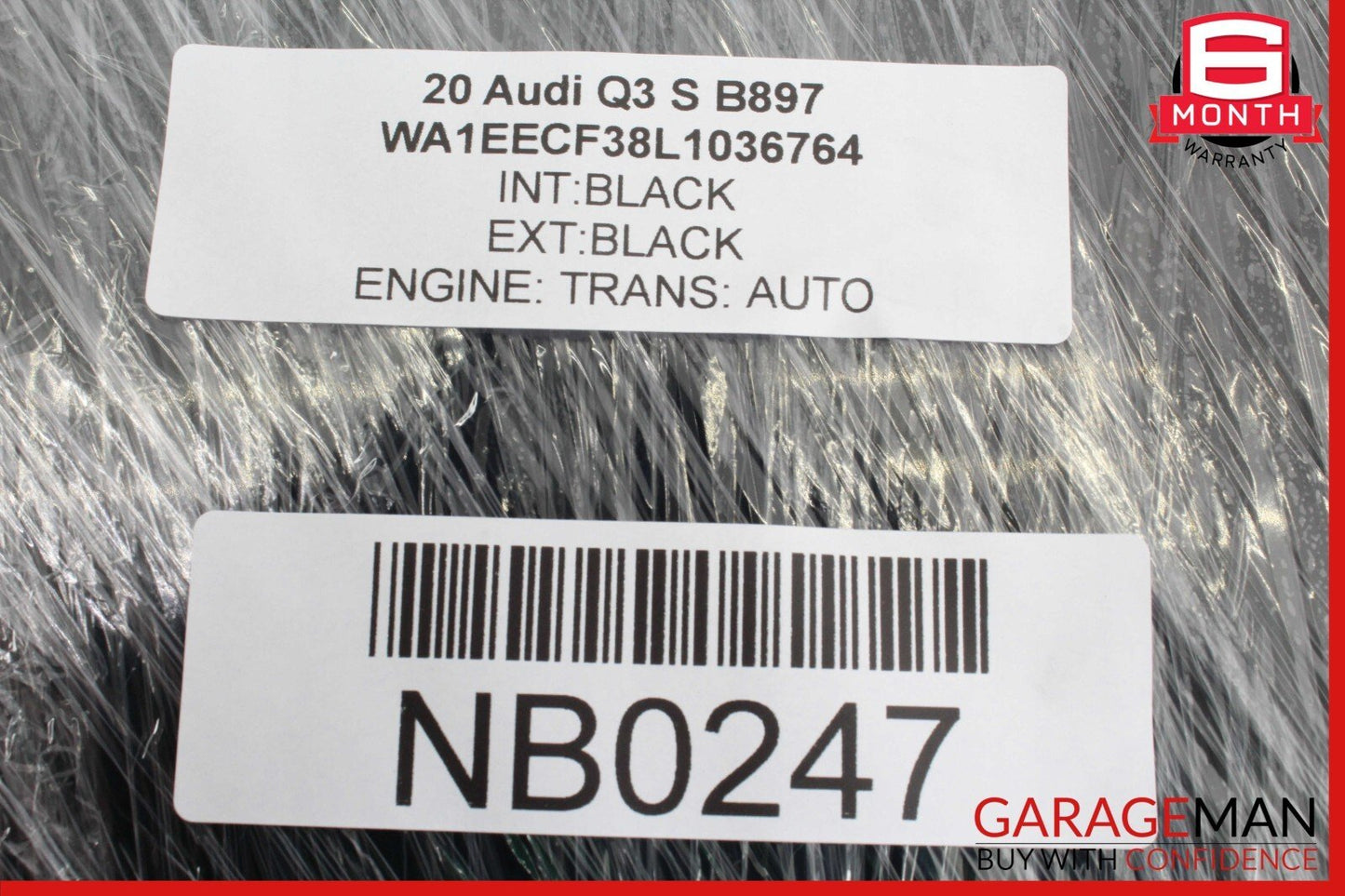19-24 Audi Q3 Trunk Hatch Lid Spoiler 83A827933A OEM