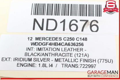 12-15 Mercedes W204 C250 SLK250 M271 Engine Motor Timing Cover 2710150602 OEM
