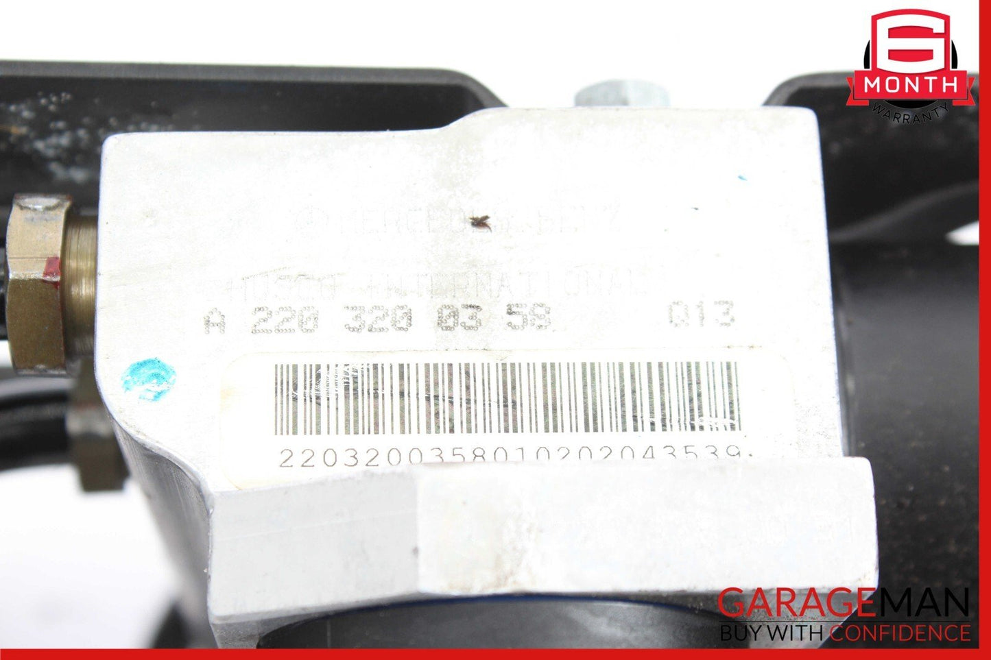 00-06 Mercedes R230 SL500 Rear ABC Hydraulic Suspension Valve Block Assembly OEM