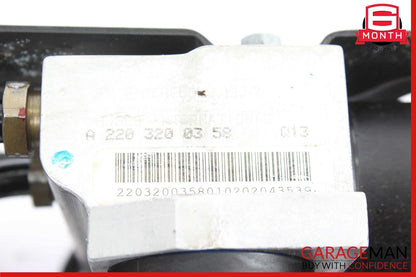 00-06 Mercedes R230 SL500 Rear ABC Hydraulic Suspension Valve Block Assembly OEM