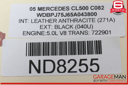 03-08 Mercedes W215 CL500 Front Right Passenger Side Headlight Lamp Bi Xenon OEM
