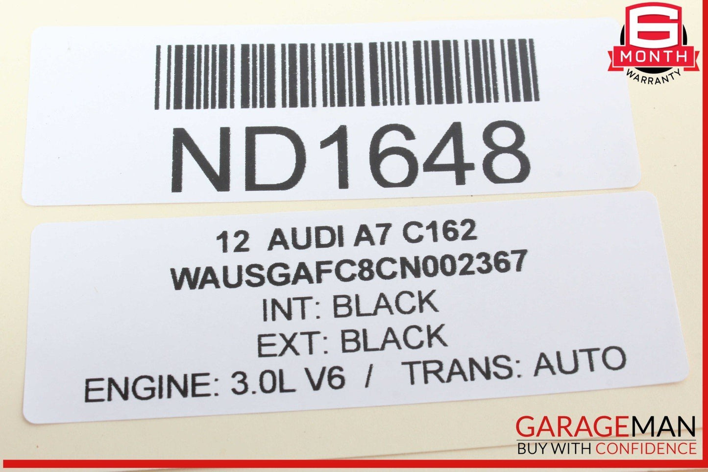 12-18 Audi A7 Rear Right & Left Side Door Sound Audio Speakers Set of 2 Pc OEM
