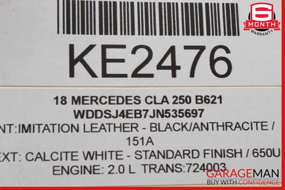 13-20 Mercedes W117 CLA250 GLA250 Rear Left or Right Wishbone Arm 2463520788 OEM