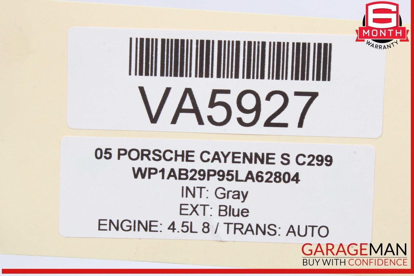 03-10 Porsche Cayenne 955 957 Bose Front Left & Right Door Sound Speakers Set