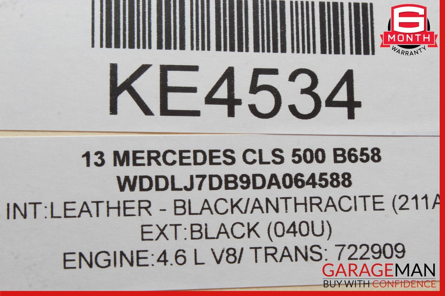 02-19 Mercedes W218 CLS500 CL600 AUX Auxiliary Circulation Water Pump OEM