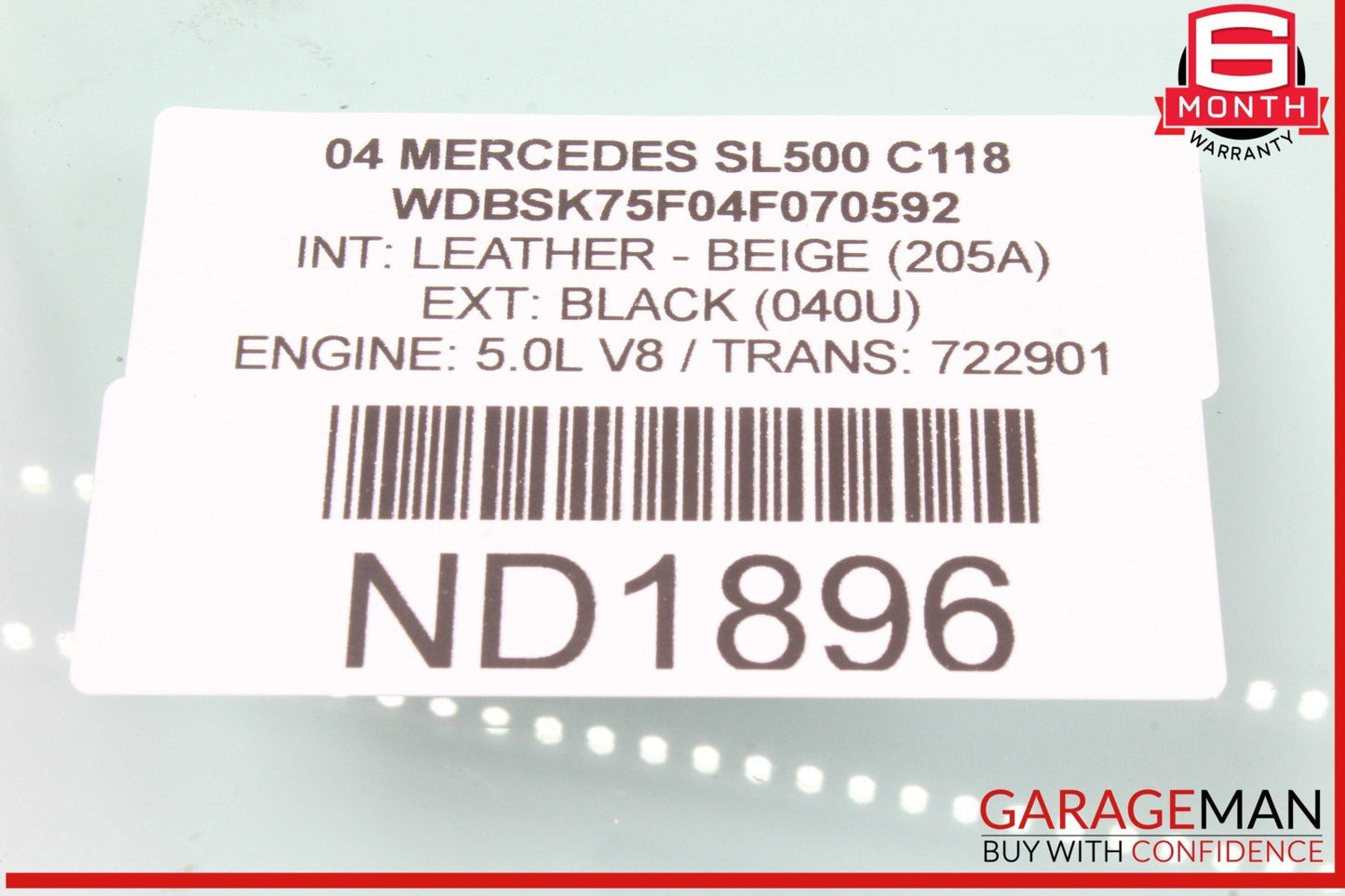 03-12 Mercedes R230 SL500 SL550 Front Right Passenger Side Door Window Glass OEM