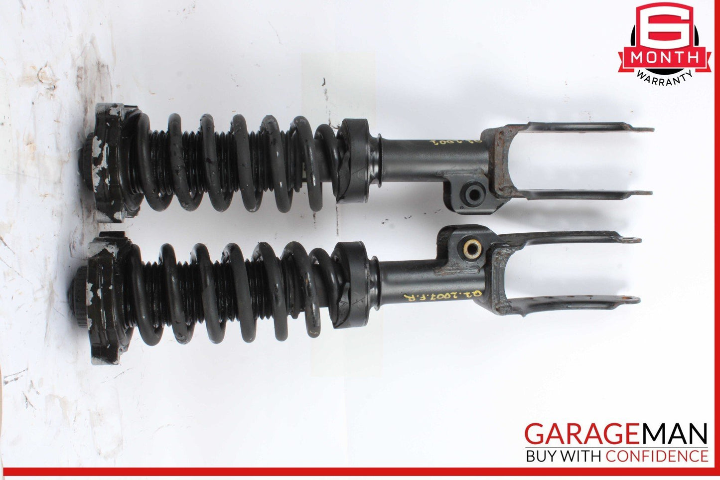 07-15 Audi Q7 Rear Left and Rear Right Side Shock Strut Absorber Set OEM