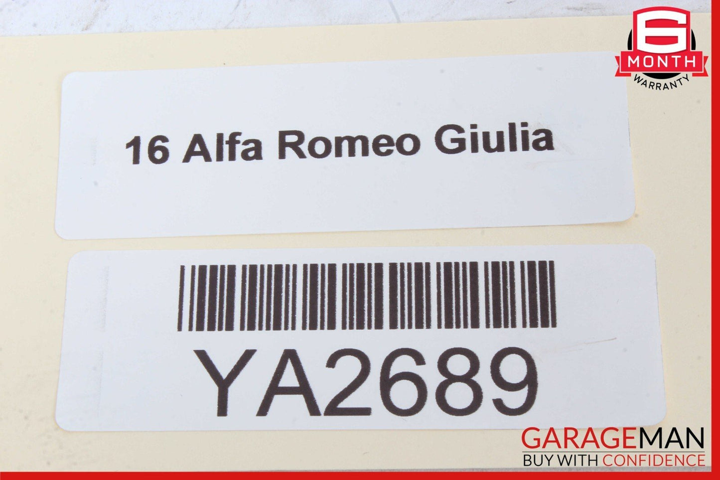 17-22 Alfa Romeo Giulia Dashboard Glovebox Storage Compartment OEM