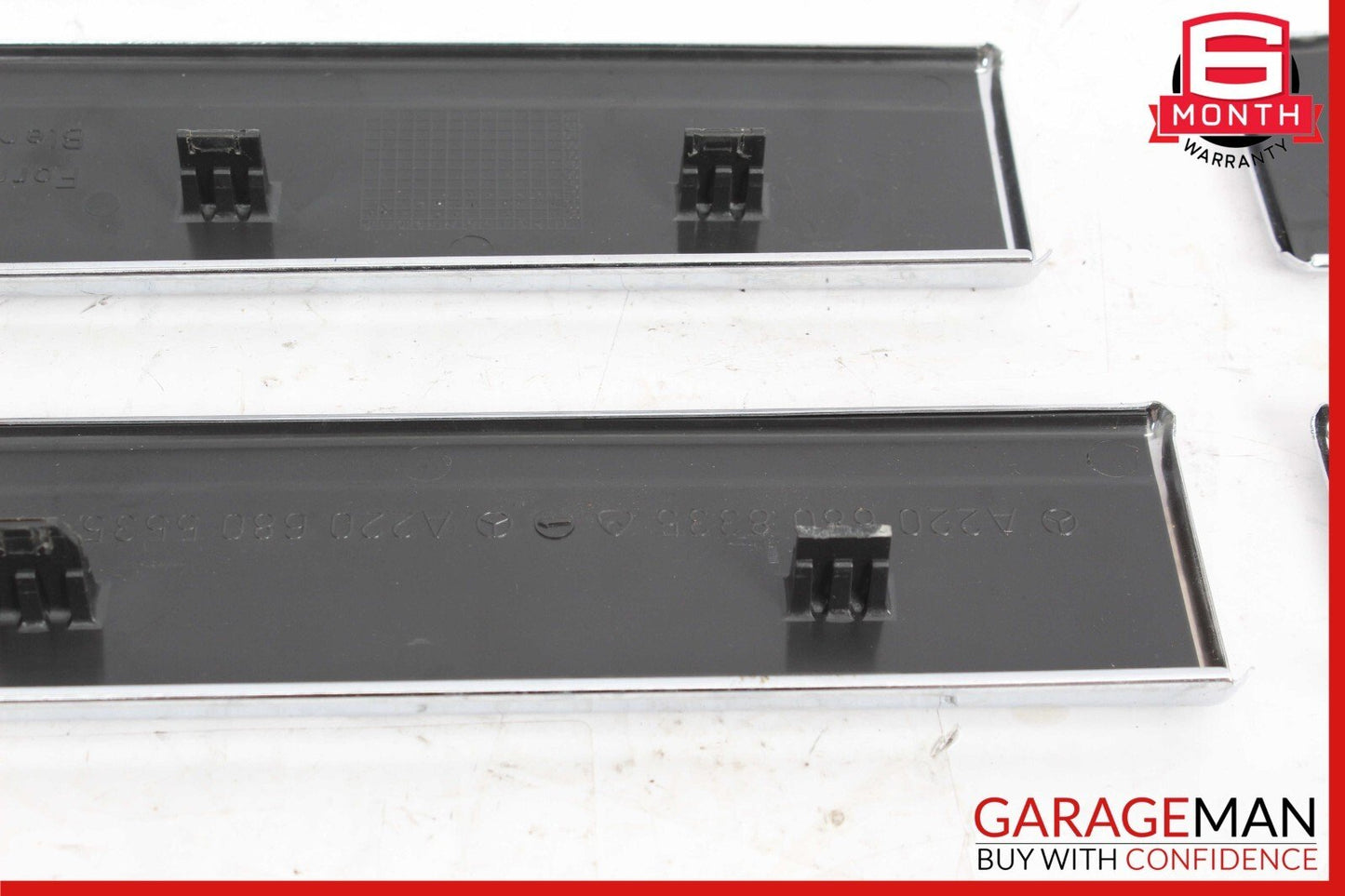00-06 Mercede W220 S500 S600 S55 AMG Door Step Sill Sills Set of 4 Pc OEM