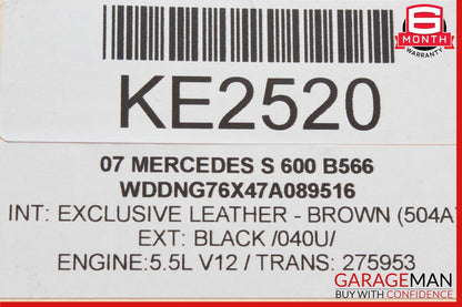 07-14 Mercedes W221 S600 S65 AMG Rear Side Lower Control Arm 1403521205 OEM