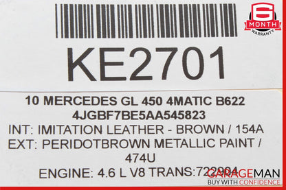06-13 Mercedes X164 GL450 R350 ML350 ABS Anti Lock Brake Hydraulic Pump OEM