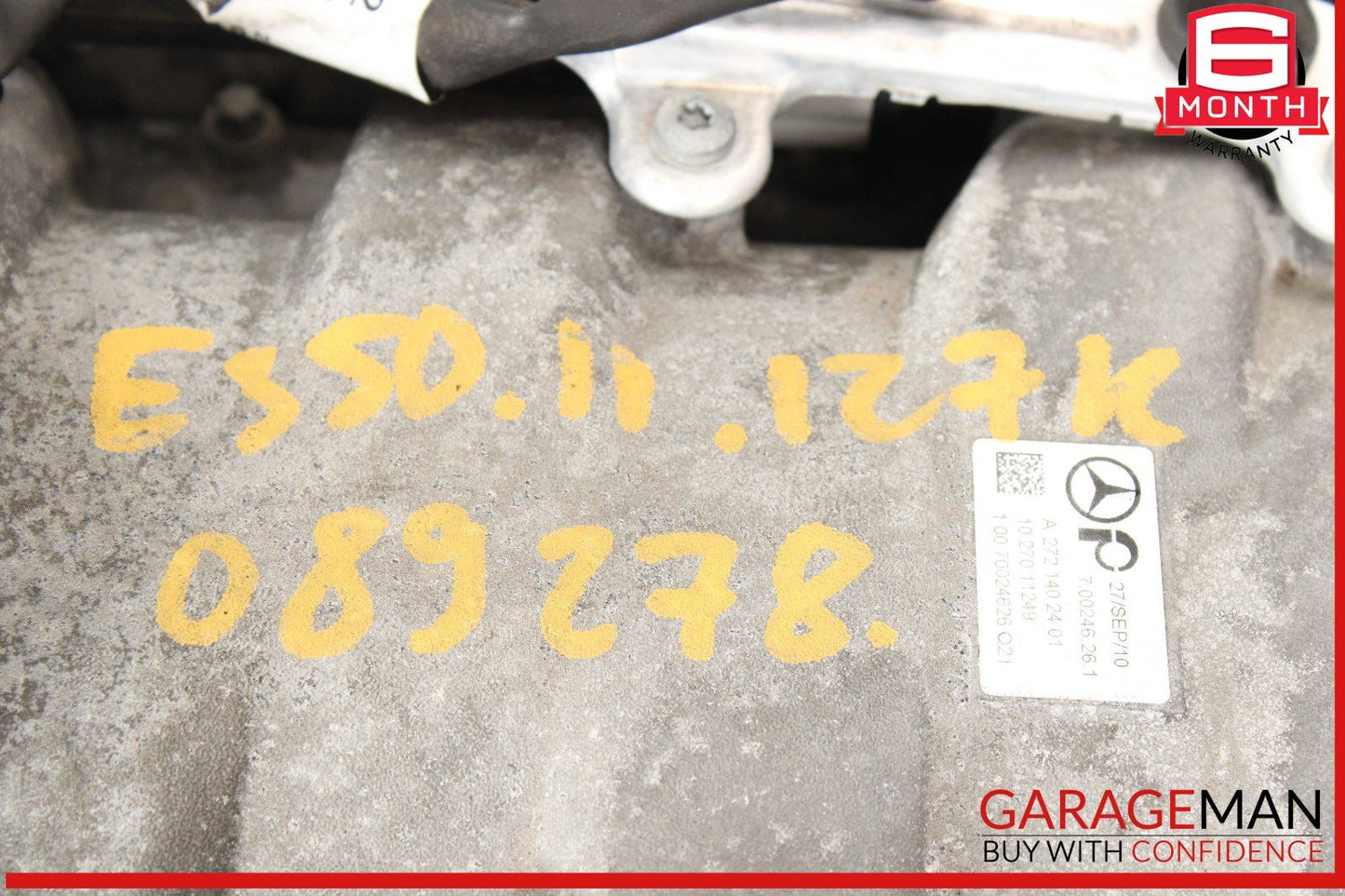 05-11 Mercedes W211 E350 C350 3.5L Complete Engine Motor Block Assy OEM 127k