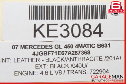 06-10 Mercedes X164 GL450 CLK350 Front Left Side Foglight Fog Light Lamp OEM