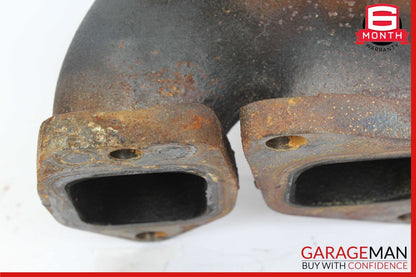 11-18 Porsche Cayenne 958 Motor Engine Left & Right Exhaust Manifold Set of 2