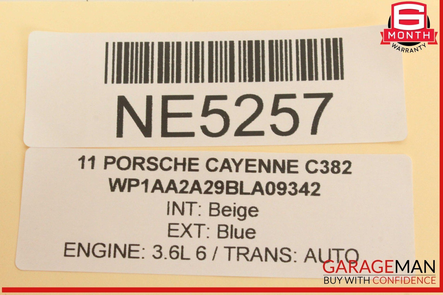 10-18 Porsche Cayenne 958 Panamera 970 Rear Left and Right Door Audio Speaker