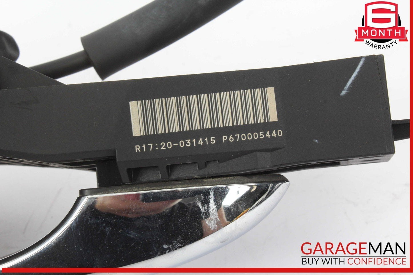 14-17 Maserati Ghibli Rear Right Side Exterior Door Handle w/ Door Lock Latch
