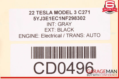 17-23 Tesla Model 3 Y Rear Drive Unit Engine Electric Motor AWD OEM
