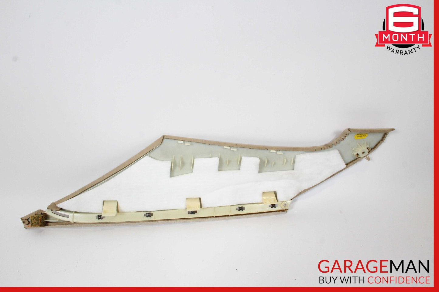 07-09 Mercedes W221 S600 Roof Headliner Pillar Trim Assembly Suede Alcantara