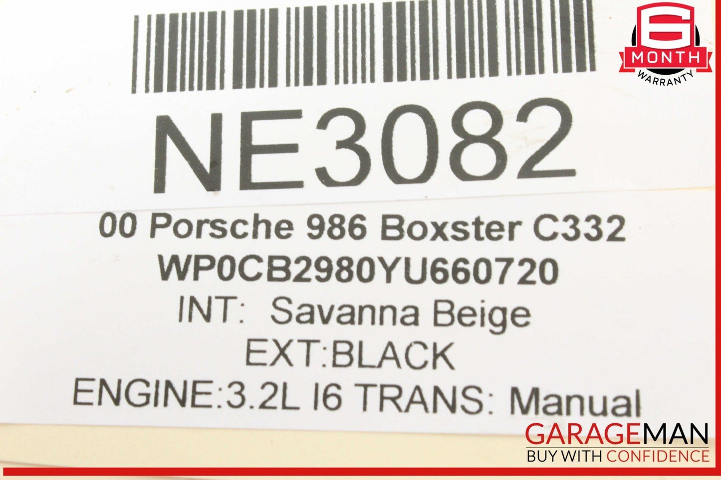 97-04 Porsche Boxster 986 Carrera 911 996 Left Radiator A/C Condenser Fan Assy