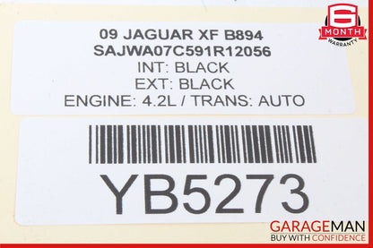 09-11 Jaguar XF Dashboard Center Screen Air Vent Trim Bezel Panel OEM