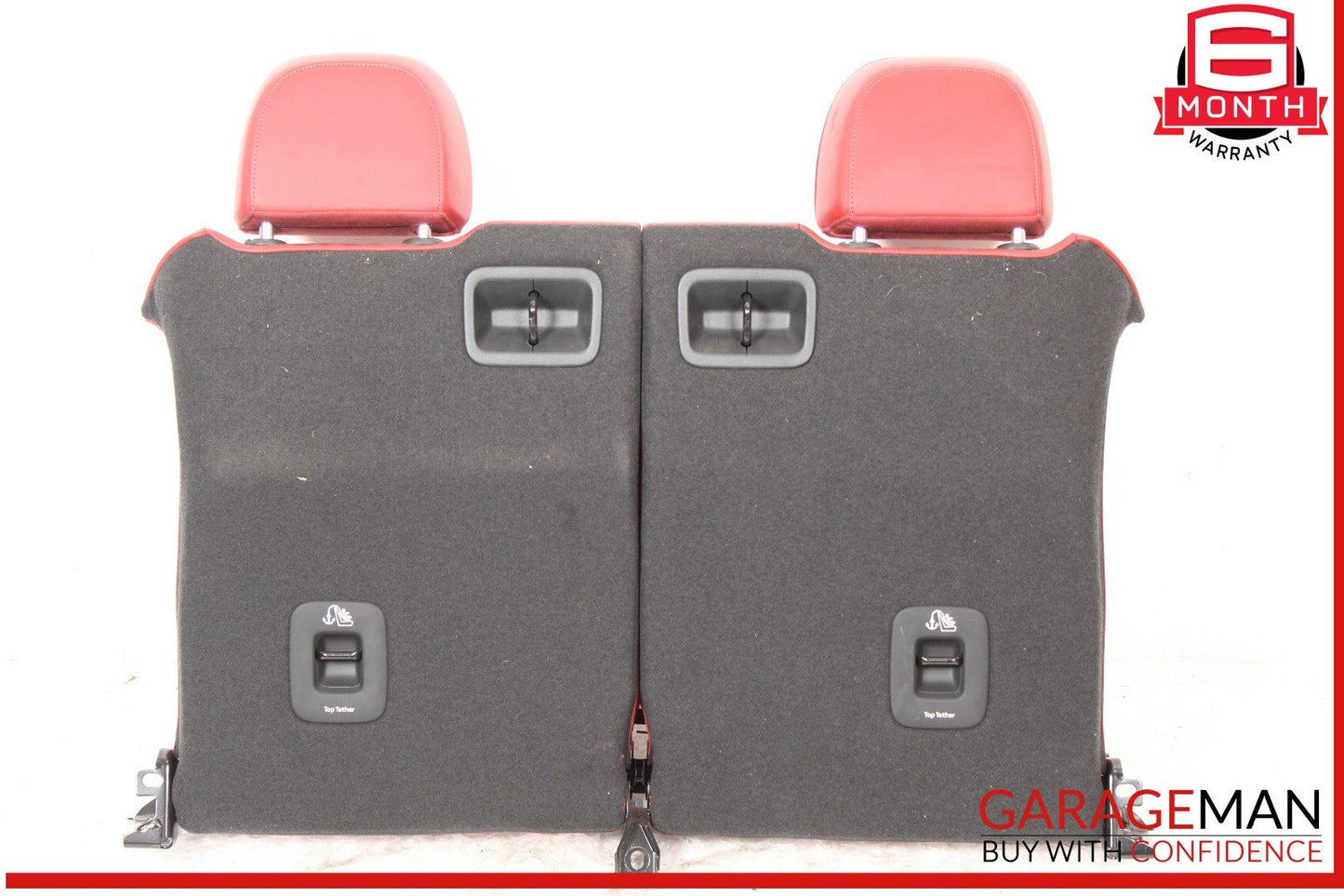 18-24 Audi S5 Complete Front & Rear Seats Seat Cushion Assembly Red OEM