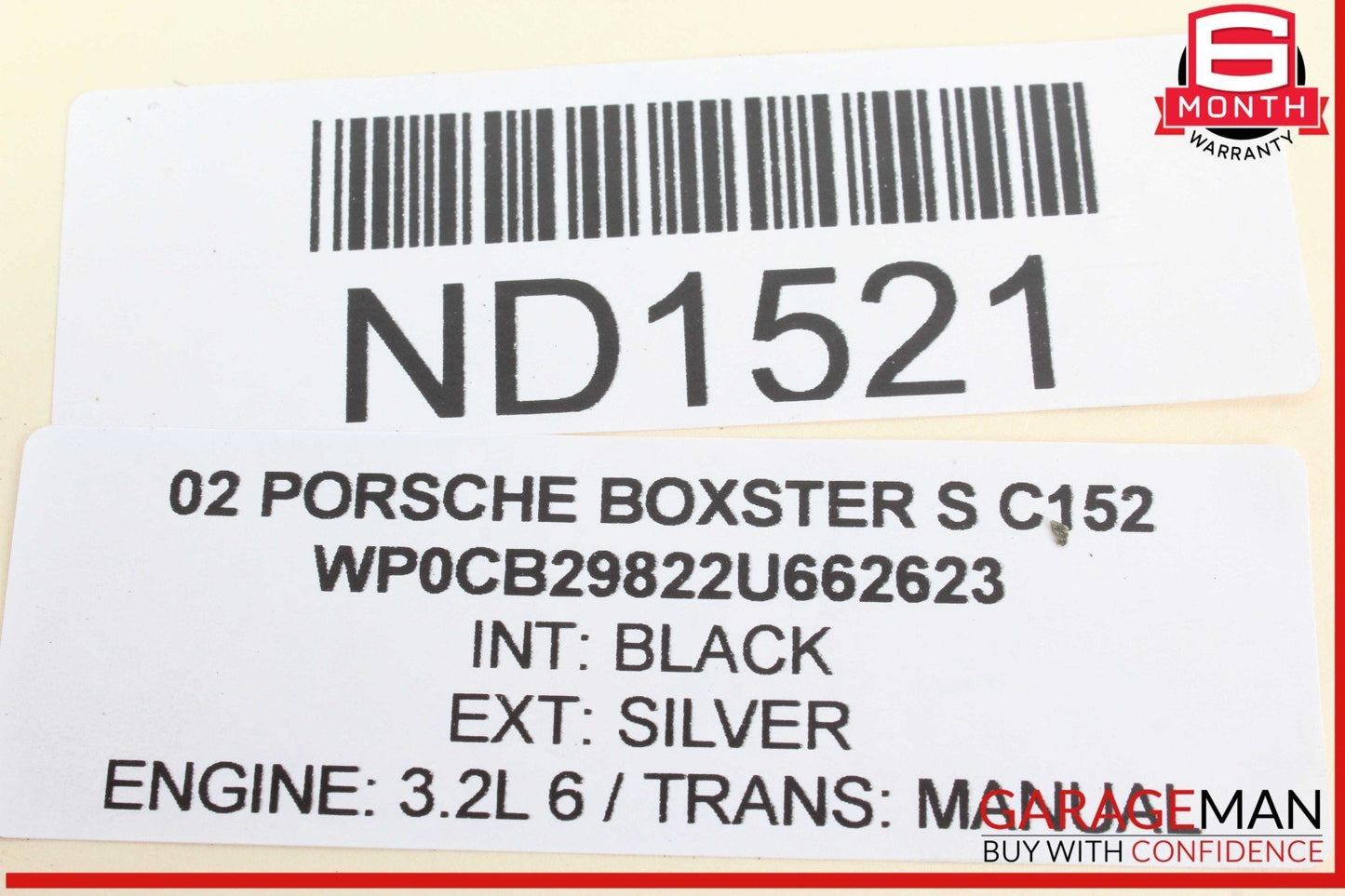 97-04 Porsche Boxster S 986 Carrera 911 996 Right Radiator A/C Condenser Fan OEM