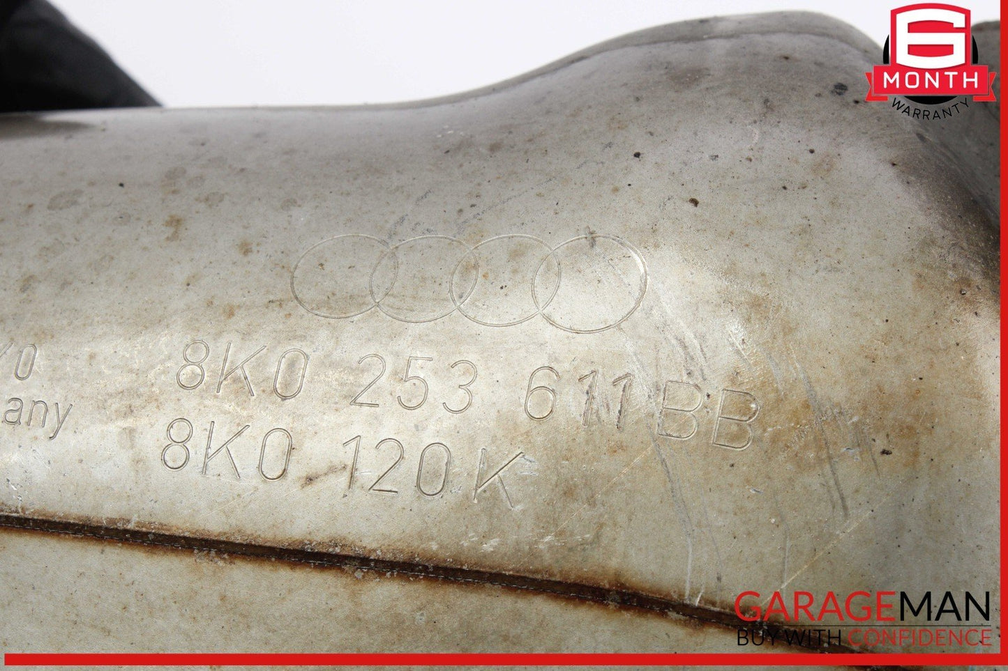 13-16 Audi A5 A4 Rear Right Passenger Side Exhaust Muffler w/ Tip 8K0253611BB