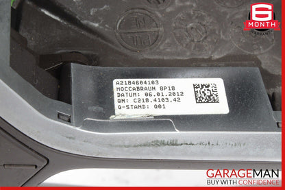 12-18 Mercedes W207 E350 CLS550 E550 Steering Wheel Black w/ Paddle Shifters OEM