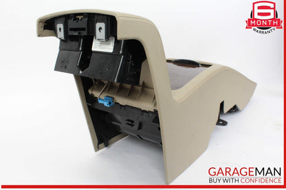 12-14 Mercedes W218 CLS550 CLS500 Rear Center Console Armrest Storage Beige OEM