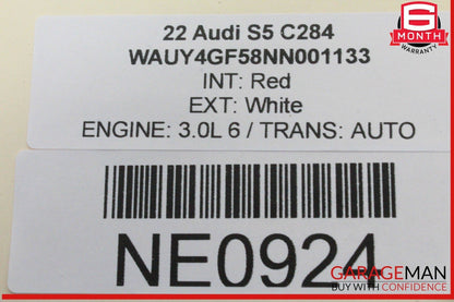 18-24 Audi S5 Rear Left Driver Side Subwoofer Sub Woofer Audio Sound Speaker OEM