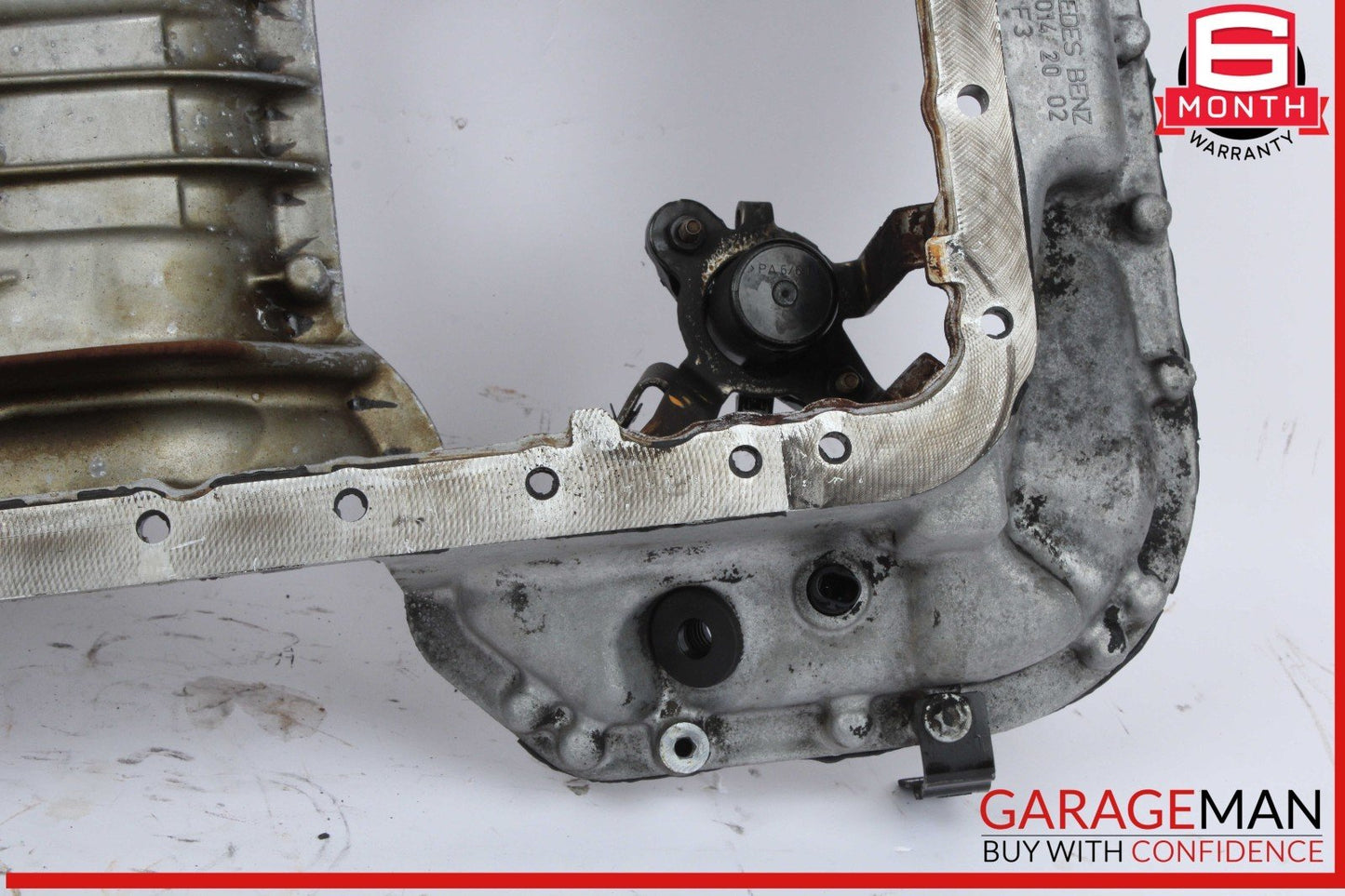 06-13 Mercedes W164 ML350 4MATIC Engine Upper Oil Sump Baffle Pan 2720142002 OEM